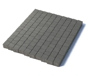 Тротуарная плитка Абрис, 60 мм, серый