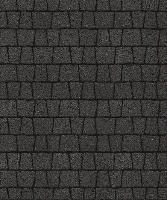 Тротуарная плитка Абрис, 60 мм, гранит, черный