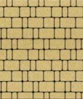 Тротуарная плитка Классико, 60 мм, желтый