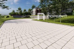 Купите квадратную тротуарную плитку от производителя «Поревит»