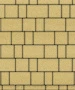 Тротуарная плитка Б.1.Фсм.6 гладкая желтая
