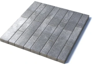Тротуарная плитка Регата, 60 мм, Шунгит