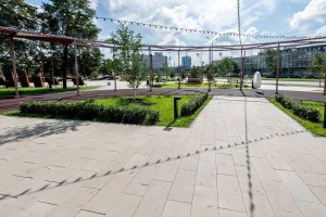 Купите тротуарную плитку Б.5.П.8 гладкая белая