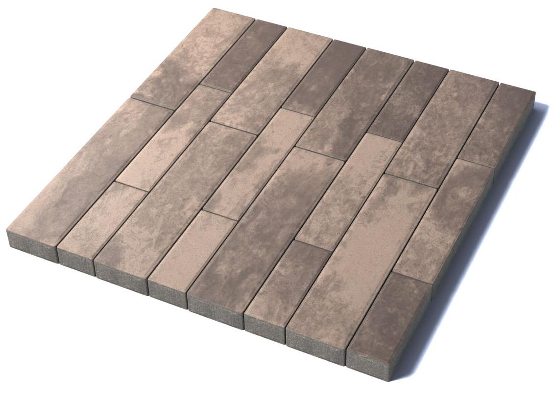 Тротуарная плитка Регата, 60 мм, Хаски
