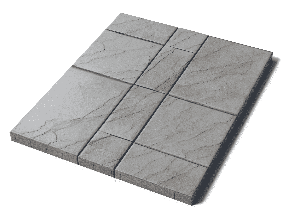 Тротуарная плитка Петра, 60 мм, Степняк