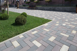 Купите тротуарную плитку Б.2.П.8 гладкая белая