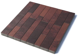 Тротуарная плитка Регата, 60 мм, гранит, Клинкер