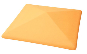 Колпак клинкерный для столбов забора 10 Пустынная роза, 445*445*90 мм