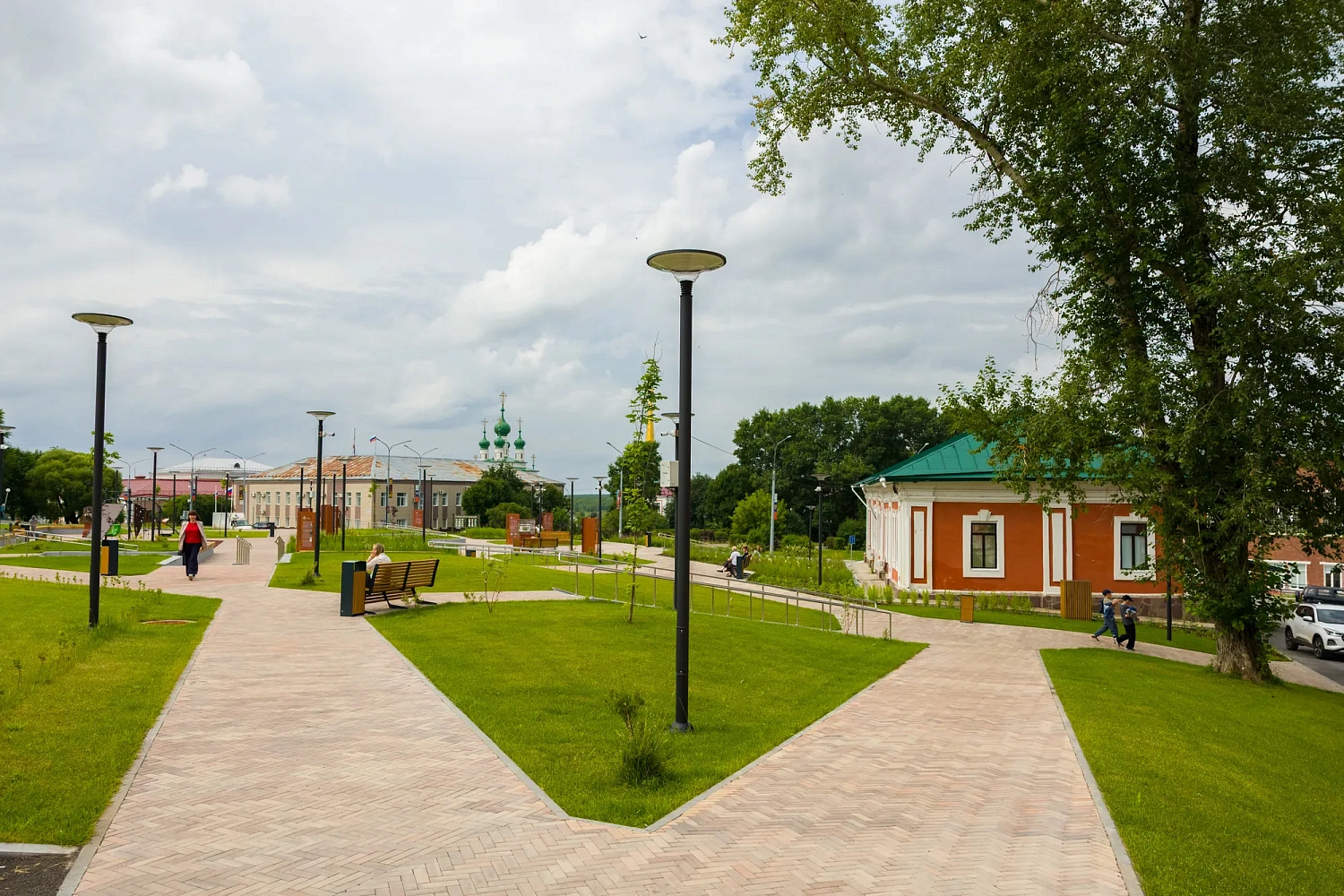 Сквер Турчаниновых в Соликамске