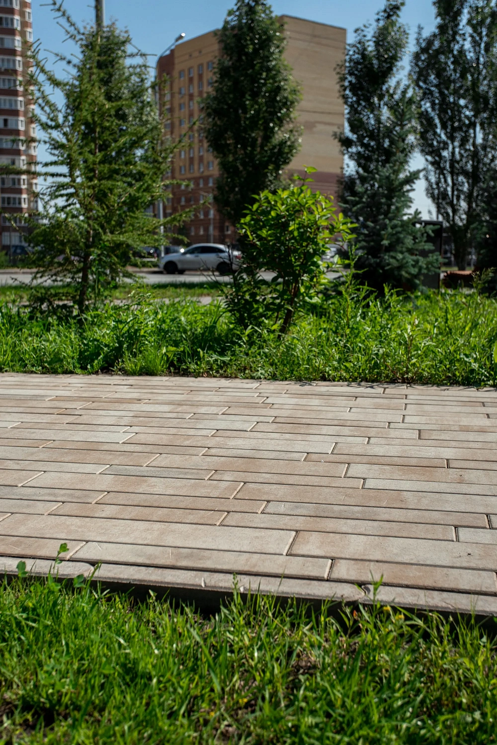 Бульвар Ершова в Тюмени