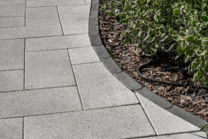 Купить бордюры БРШ.50.20.8 гладкий серый от производителя - «Поревит»