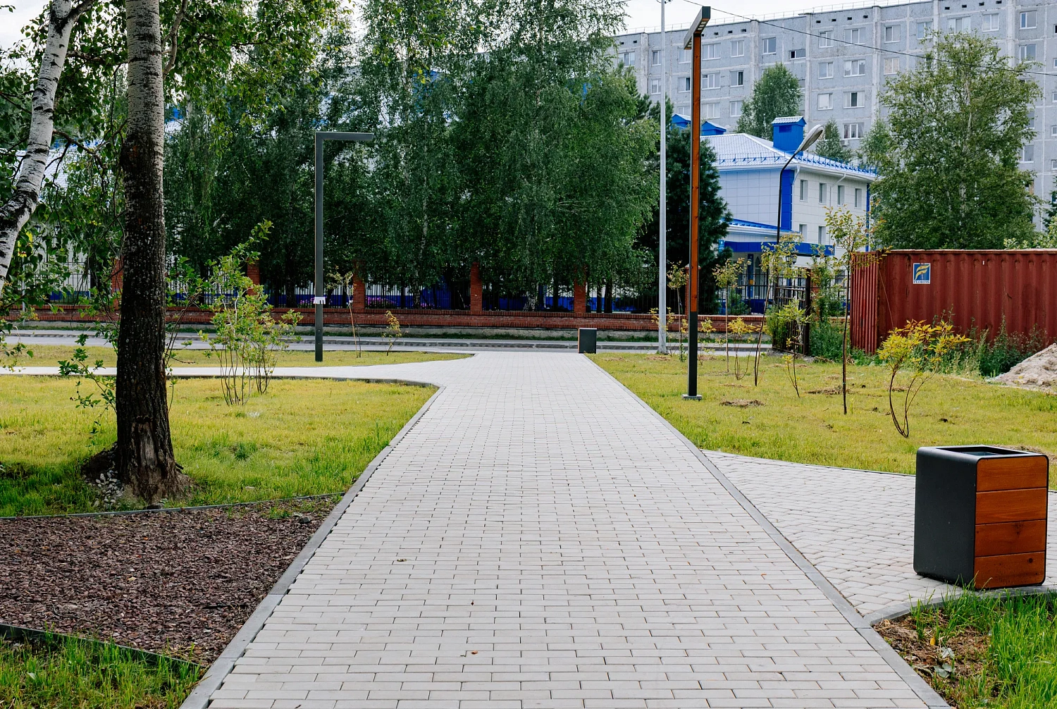 Сквер Спортивный в Тобольске