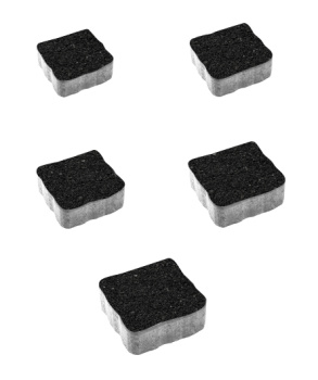 Купите тротуарную плитку Б.3.А.6 стоунмикс черный