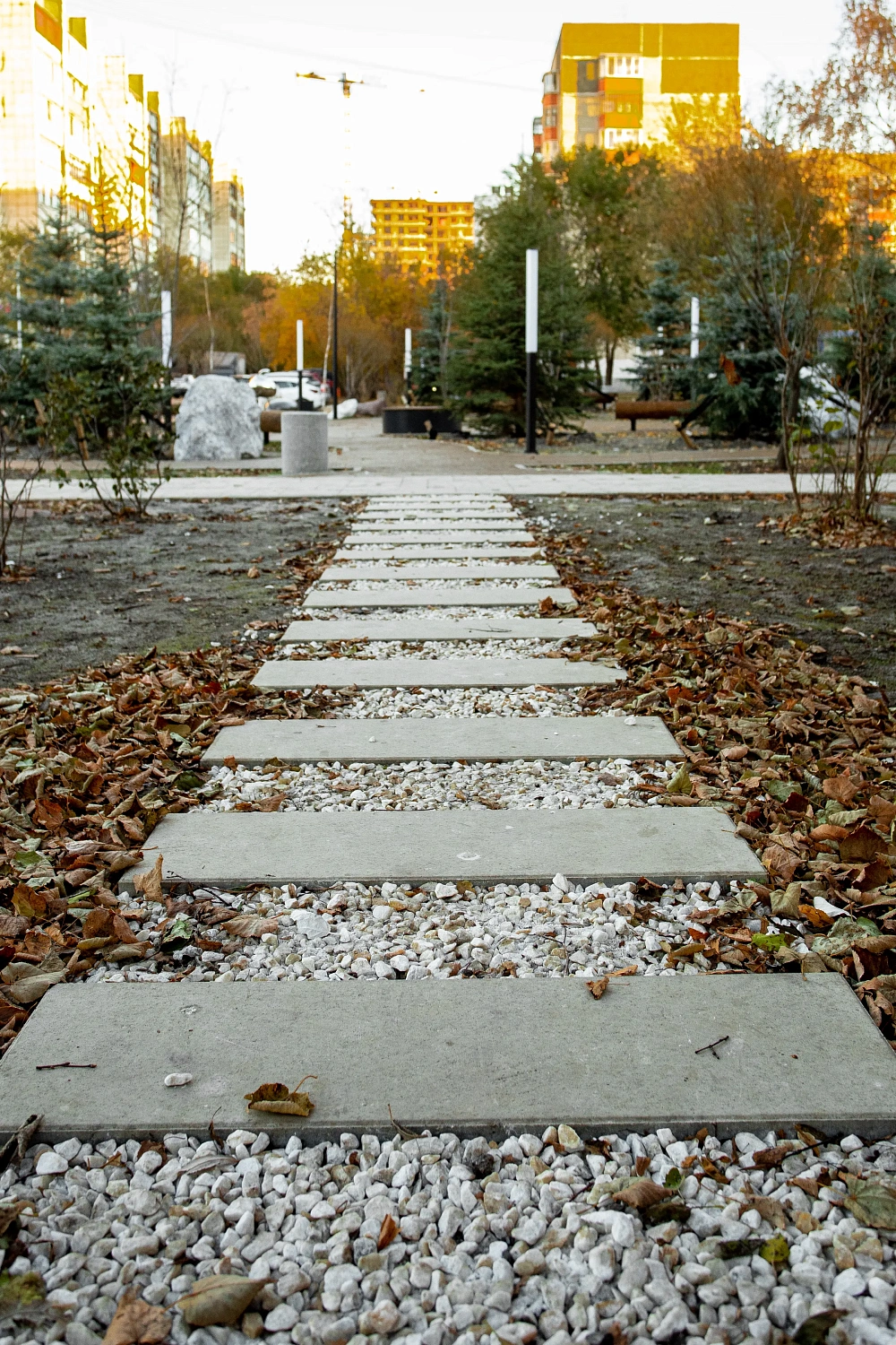 Сквер Отрядов мэра в Тюмени