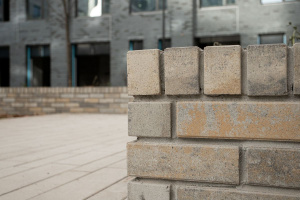 Облицовочный порядовочный вибропрессованный кирпич, Базальт