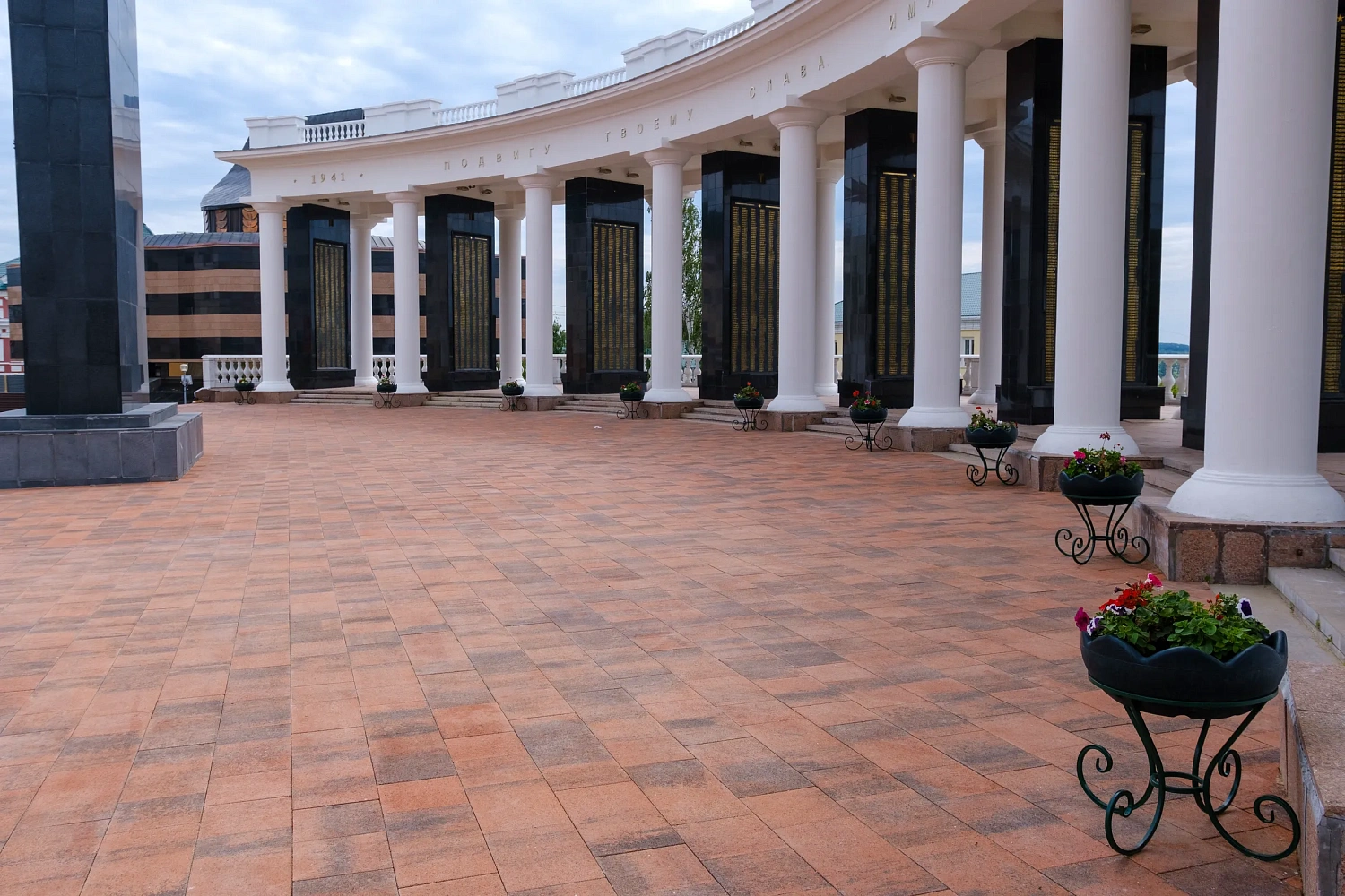 Площадь Победы в Саранске (Республика Мордовия)