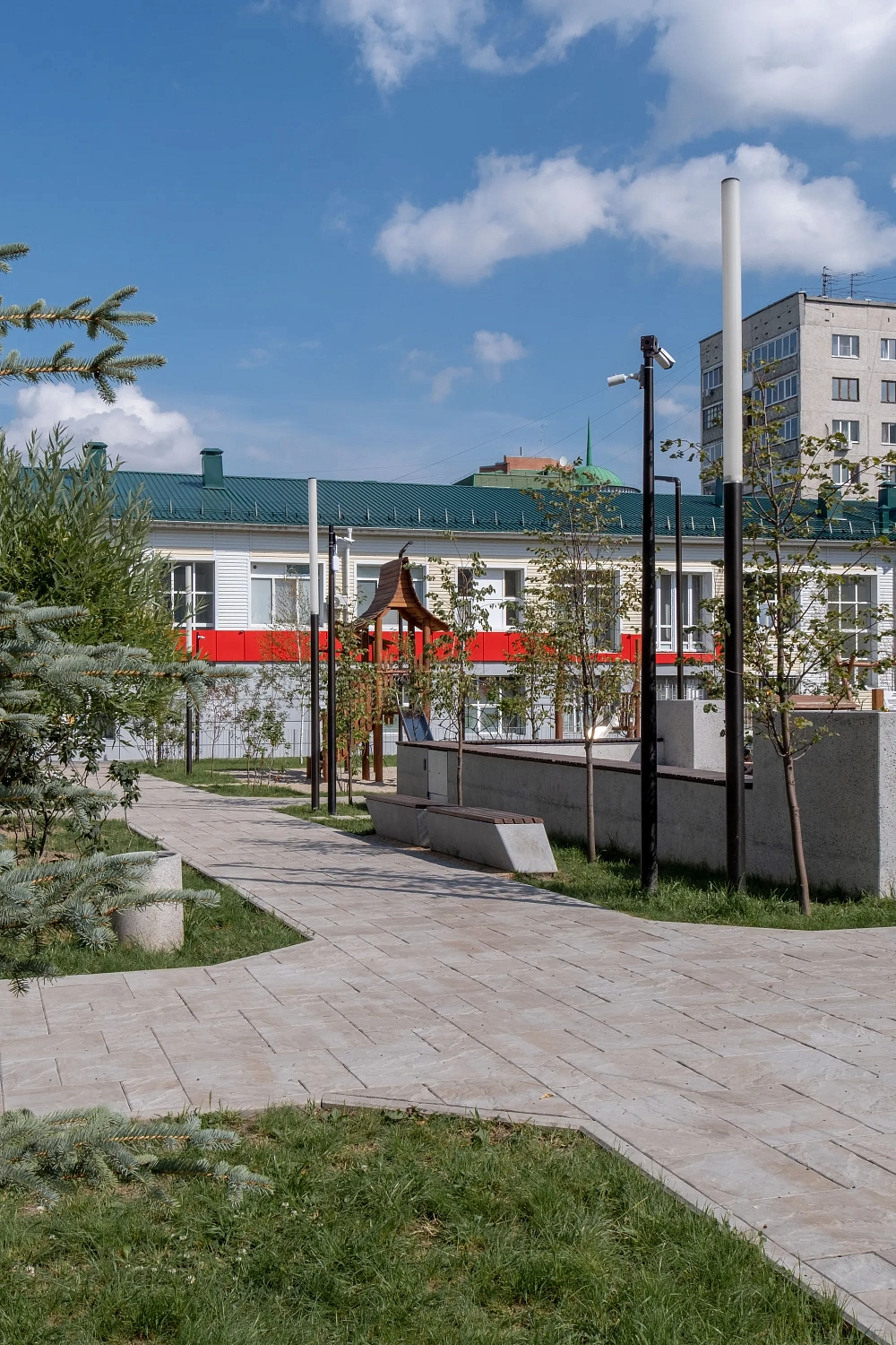 Сквер Отрядов мэра в Тюмени
